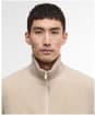 Men's Barbour International Dinstone Fleece Jacket - Light Stone