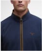 Men's Barbour Harwood Zip Through Fleece - Navy
