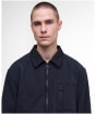 Men's Barbour International Albby Microfleece Overshirt - Dark Navy