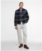 Men's Barbour International Hailwood Fleece Overshirt - Navy