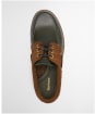 Men's Barbour Deck Boat Shoe - Olive