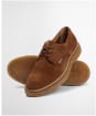 Men's Barbour Harefield Derby Shoes - Toffee Suede