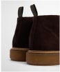 Men's Barbour Blaine Chukka Boots - Choc Suede