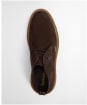 Men's Barbour Blaine Chukka Boots - Choc Suede