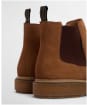 Men's Barbour Tinstone Chelsea Boots - Toffee Suede