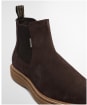 Men's Barbour Tinstone Chelsea Boots - Choc Suede