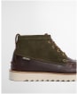 Men's Barbour Hadston Chukka Boots - Olive / Dark Brown