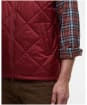 Men's Barbour Finn Gilet - Brick Red