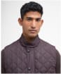 Men's Barbour New Lowerdale Quilted Gilet - BLACK OAK