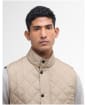 Men's Barbour New Lowerdale Quilted Gilet - Washed Stone