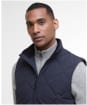 Men's Barbour City Chelsea Quilted Gilet - DARK NAVY/MIDNIG