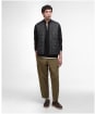 Men's Barbour Re-Engineered Utility Liddesdale Quilted Gilet - Black