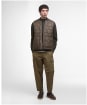 Men's Barbour Re-Engineered Utility Liddesdale Quilted Gilet - Dark Olive