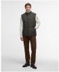 Men's Barbour Edale Quilted Gilet - Dark Olive
