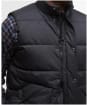 Men's Barbour Brampton Puffer Gilet - CHARCOAL/MIDNIGH