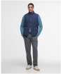 Men's Barbour Winter Lowerdale Quilted Gilet - Navy