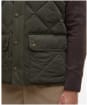 Men's Barbour Winter Lowerdale Quilted Gilet - Dark Olive