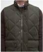 Men's Barbour Winter Lowerdale Quilted Gilet - Dark Olive
