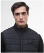 Men's Barbour International Aldon Quilted Gilet - Black
