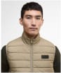 Men's Barbour International Aldon Quilted Gilet - Brindle