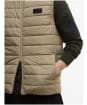 Men's Barbour International Aldon Quilted Gilet - Brindle