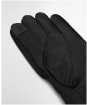 Men's Barbour Leather Utility Gloves - New Black