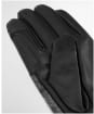 Men's Barbour Newbrough Tartan Gloves - Black / Grey