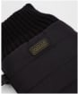 Men's Barbour International Peak Legacy Gloves - Black / Shadow