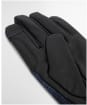Men's Barbour Deveron Tweed Gloves - Navy