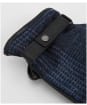 Men's Barbour Deveron Tweed Gloves - Navy
