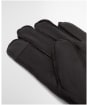 Men's Barbour Highfield Leather Gloves - Dark Brown