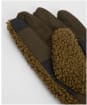 Men's Barbour Field Waterproof Fleece Gloves - LIGHT SAGE/BLACK