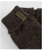 Men's Barbour Eston Knitted Gloves - Forest Green