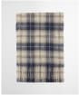 Men’s Barbour Tartan Scarf and Glove Gift Set - GREY MIDNIGHT TA
