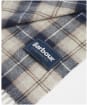 Men’s Barbour Tartan Scarf and Glove Gift Set - GREY MIDNIGHT TA