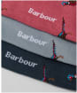 Men's Barbour Pheasant Sock Gift Box - EARTH PINK MIX