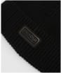 Men's Barbour International Sweeper Beanie & Scarf Gift Set - Black