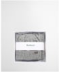 Men's Barbour Jesmond Beanie And Scarf Gift Set - Mid Grey