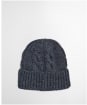 Men's Barbour Jesmond Beanie And Scarf Gift Set - Navy