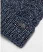 Men's Barbour Jesmond Beanie And Scarf Gift Set - Navy