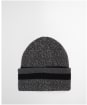 Men's Barbour International Boston Beanie And Scarf Gift Set - Black / Grey
