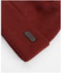 Men's Barbour Healey Beanie - Fired Brick