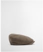 Men's Barbour Fyne Tweed Baker Boy Cap - Brown