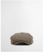 Men's Barbour Fyne Tweed Baker Boy Cap - Brown