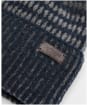 Men's Barbour Harray Beanie Hat - NAVY/BASALT BLUE