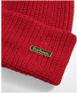 Men's Barbour Mosely Beanie Hat - Brick Red