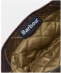Men's Barbour Westdale Cord Flat Cap - Brown