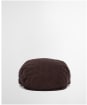 Men's Barbour Westdale Cord Flat Cap - Brown