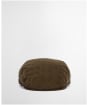 Men's Barbour Westdale Cord Flat Cap - Olive
