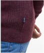 Men's Barbour Holden Half Zip Sweater - Ruby Marl